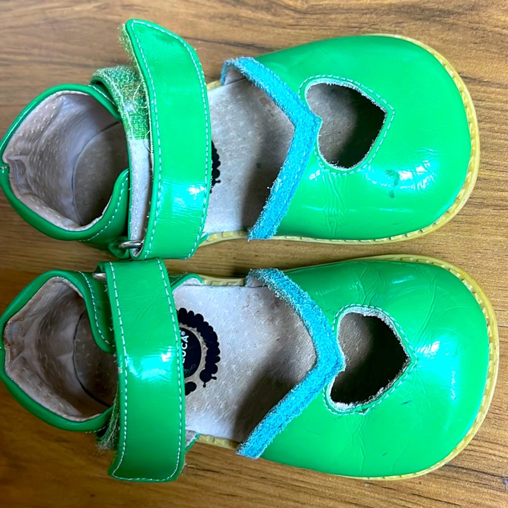 green livie and luca shoes!